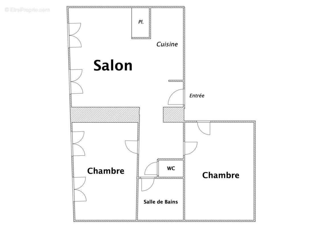 Appartement à MARSEILLE-2E