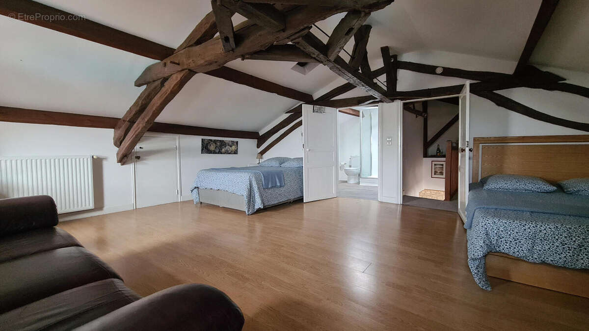 attic bedroom - Maison à SAINT-ROMAIN