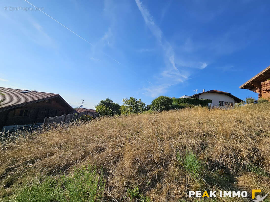 Exclusivite- contamine sur arve- terrain constructible de 445 m2 - photo 3