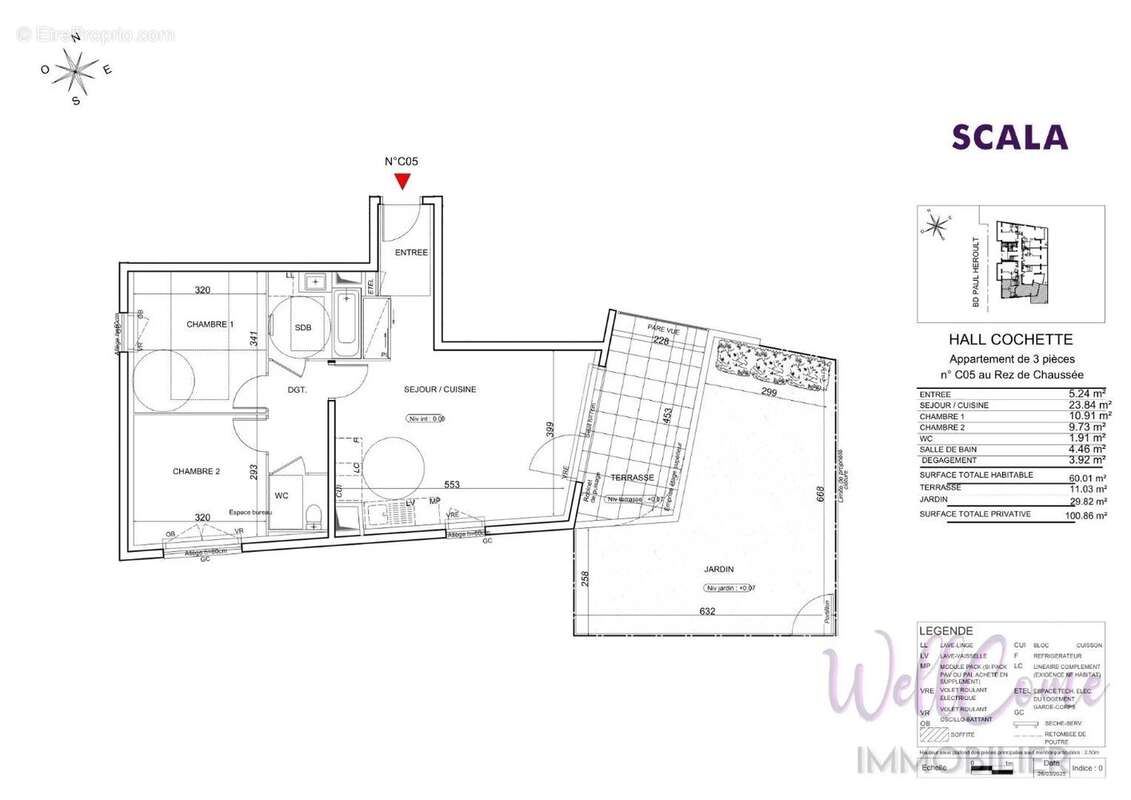 Appartement à COGNIN