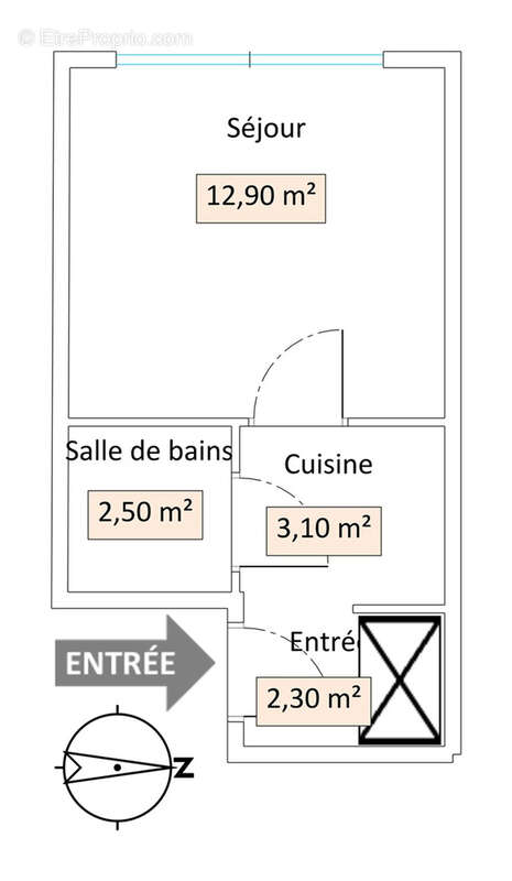 Appartement à LYON-6E
