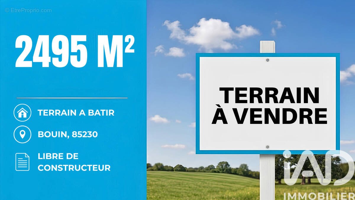 Photo 1 - Terrain à BOUIN