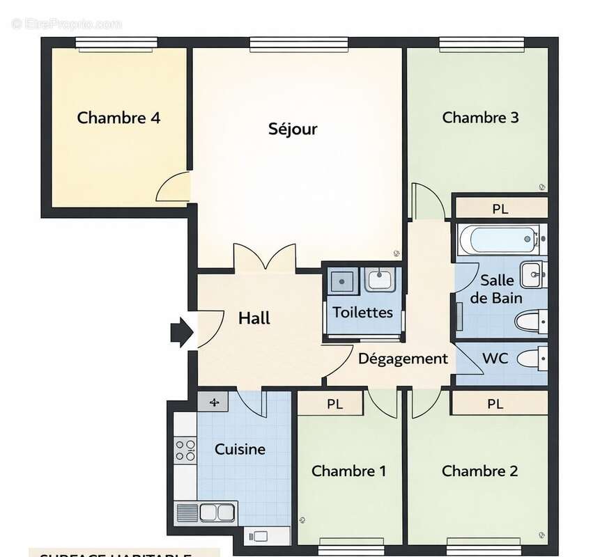 Appartement à LYON-7E