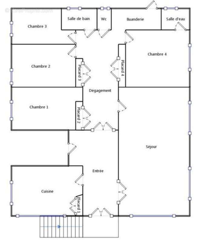 Appartement à LUBERSAC