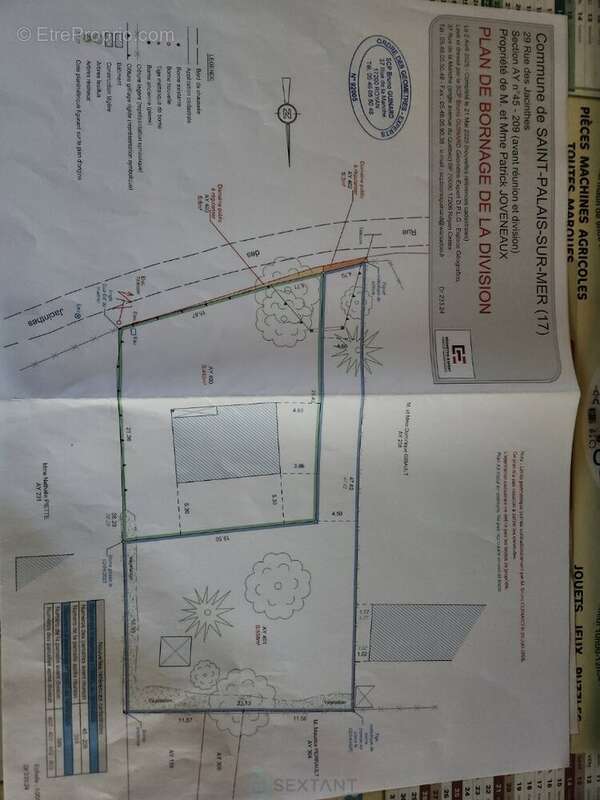Terrain à SAINT-PALAIS-SUR-MER
