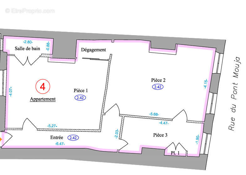 Appartement à NANCY