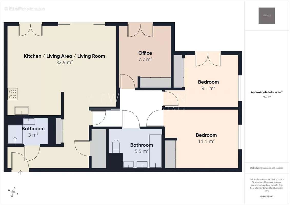 Appartement à ANTIBES