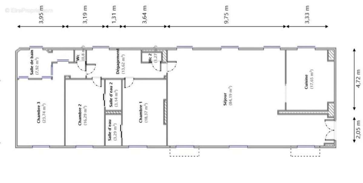 Appartement à BEAULIEU-SUR-MER
