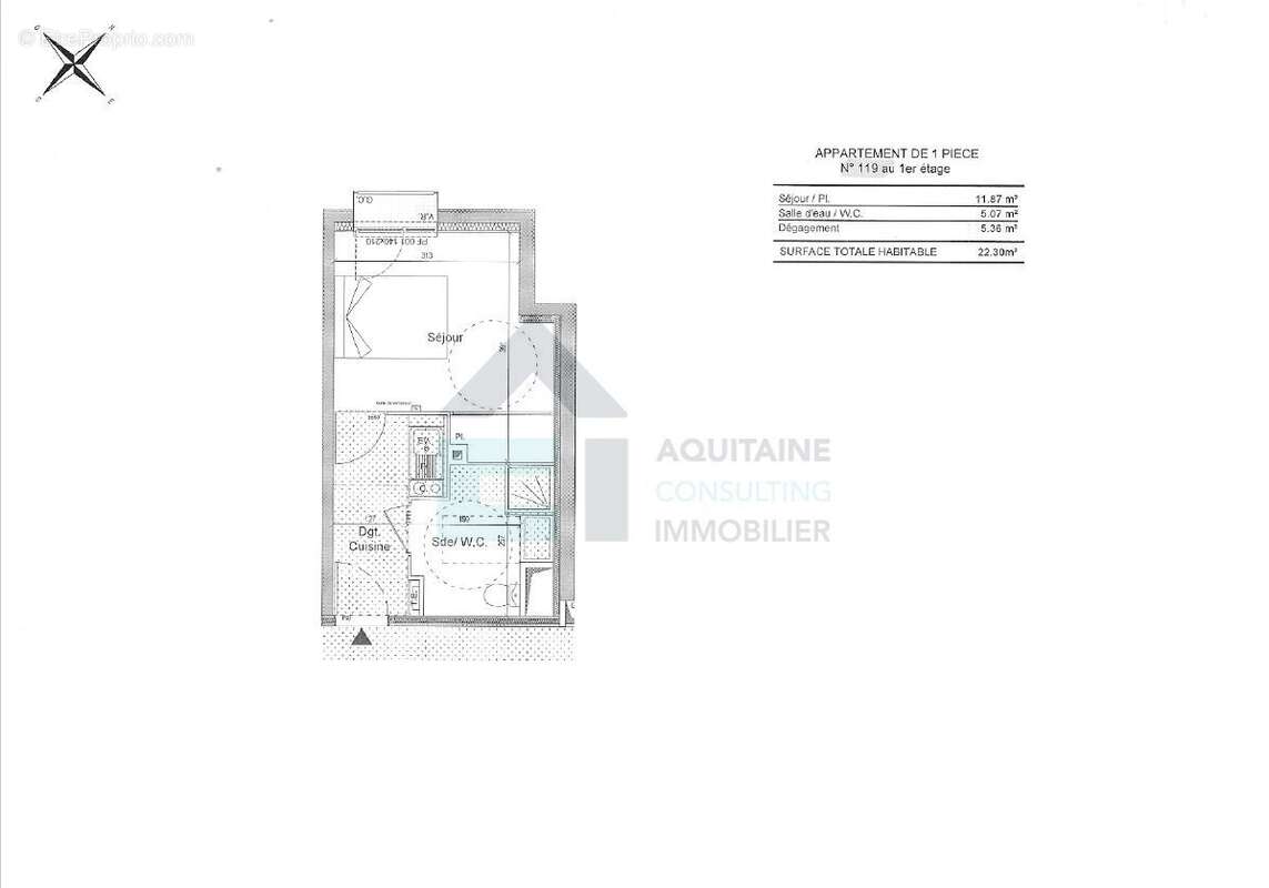 Appartement à BORDEAUX