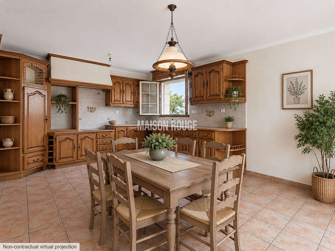 Maison familiale avec vie de plain-pied - Cinq chambres + bureau - Sous-sol complet et vaste terrain à SAINT-DONAN - photo 6