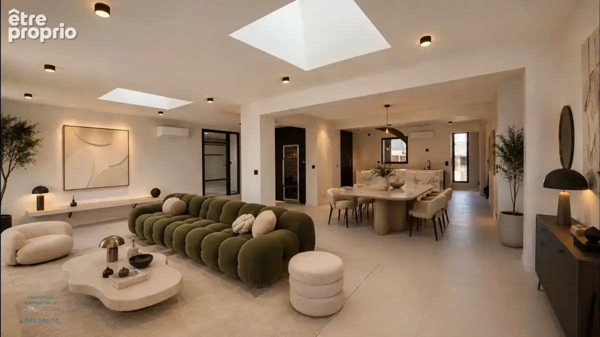Maison contemporaine - 216 m2 - espace détente - GUILERS - photo 5