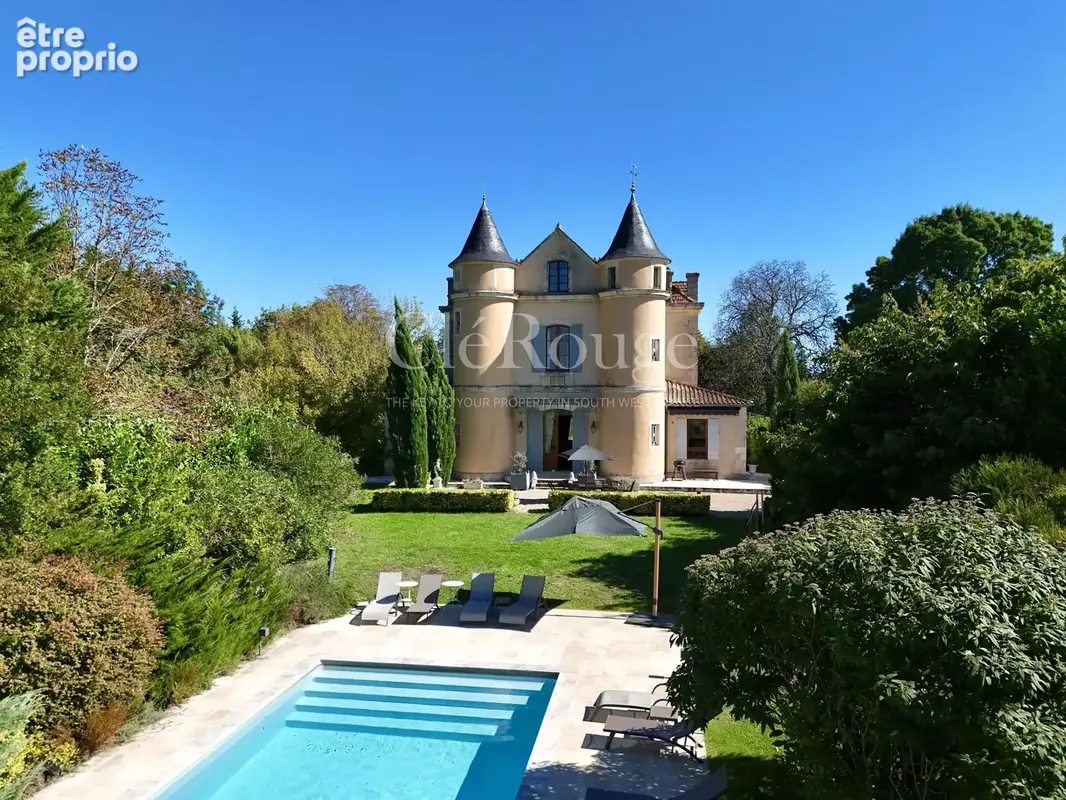 Entre Eymet et Marmande - Château à tourelles du XIXe entièrement restauré, piscine chauffée et 2,7 ha - photo 43
