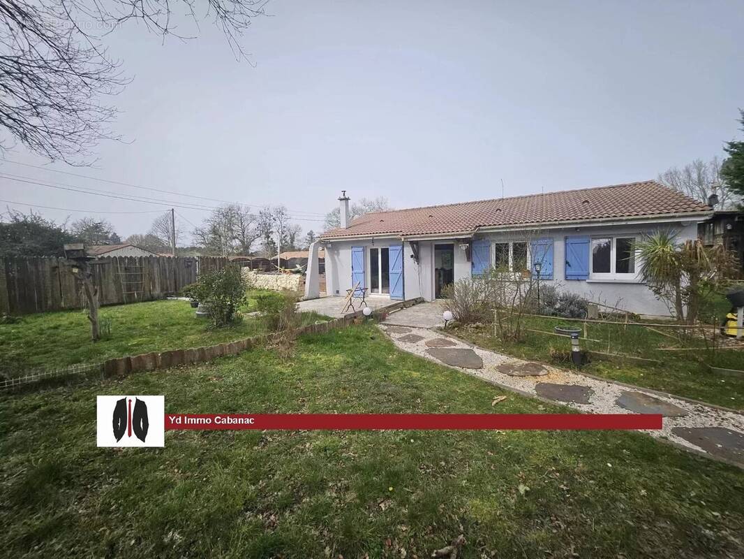Maison à CABANAC-ET-VILLAGRAINS