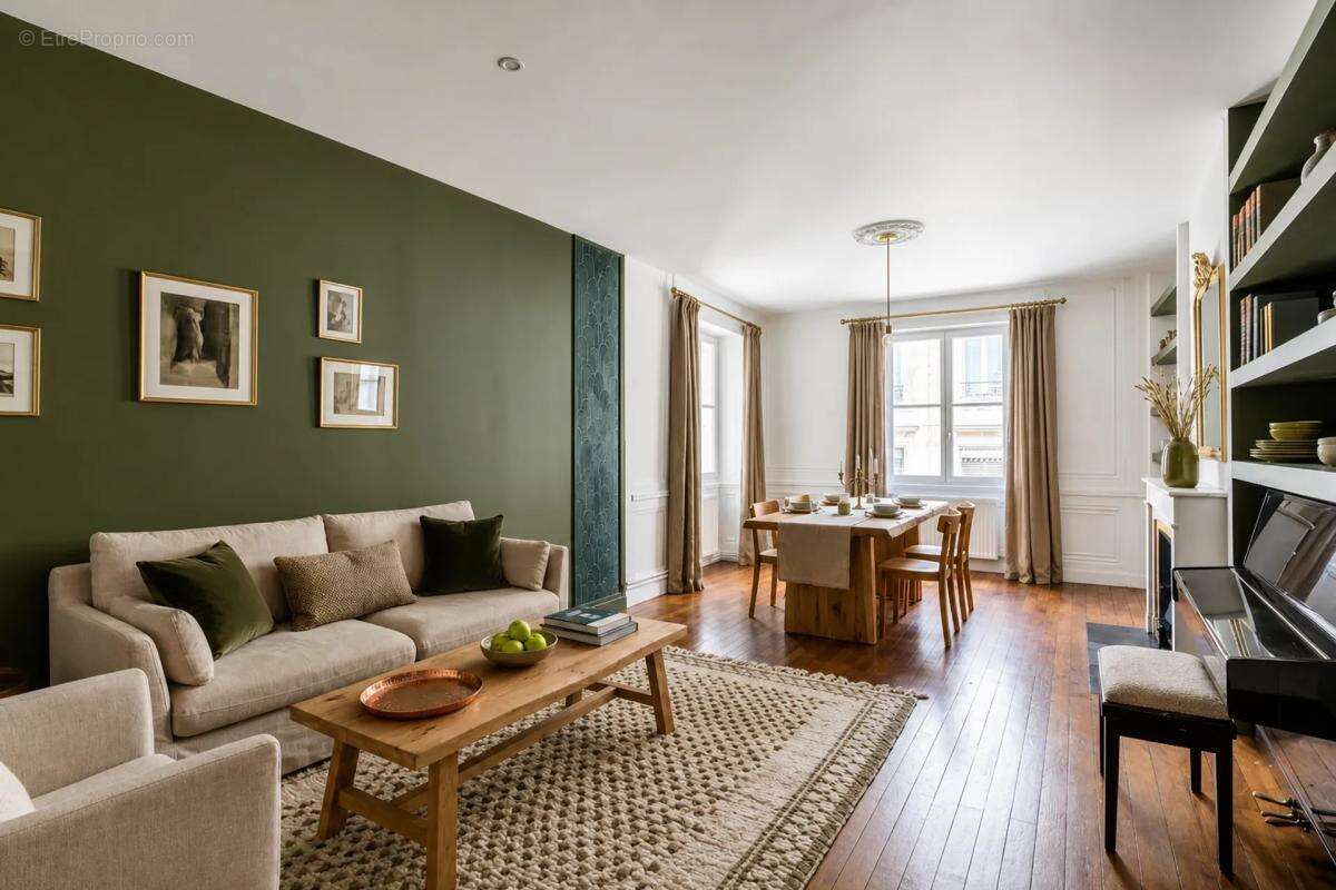 Appartement familial rénové de 107 m² - Coeur Presqu'Île Lyon 1er - photo 3