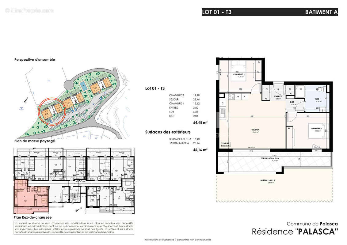 Appartement à PALASCA