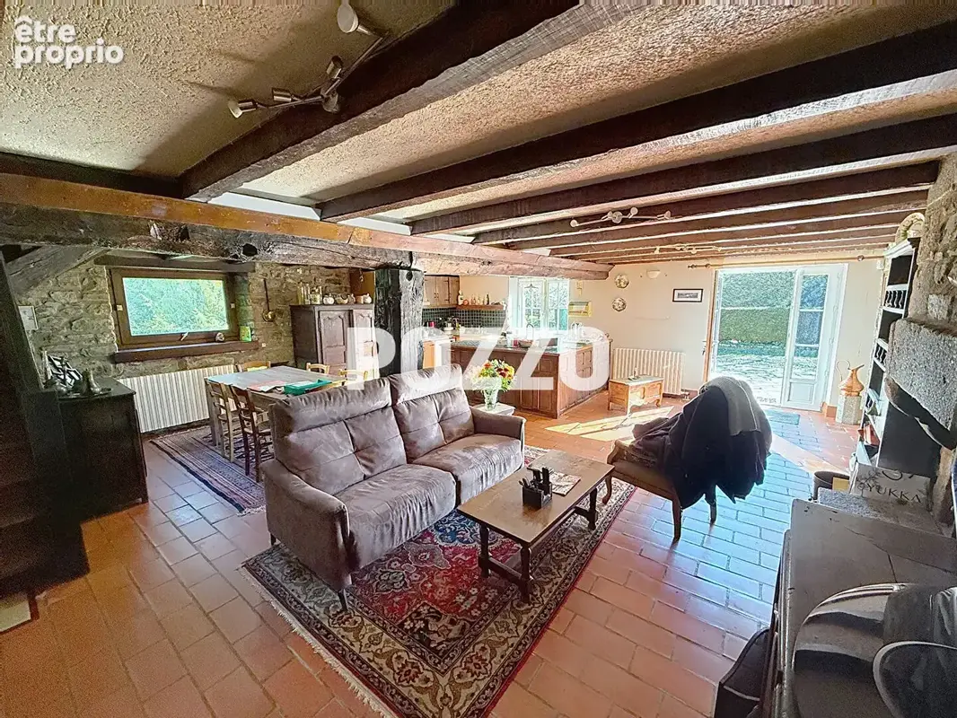 À VENDRE - Ancien moulin de caractère  8 pièces  Lolif terrain 9540m² - photo 6