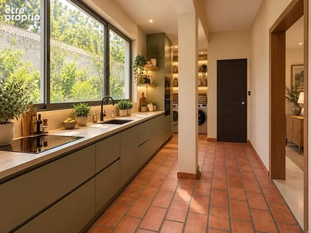 Maison divisé en 2 appartements avec piscine - photo 13