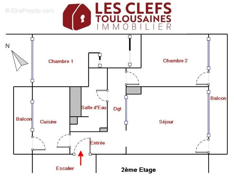 Appartement à TOULOUSE