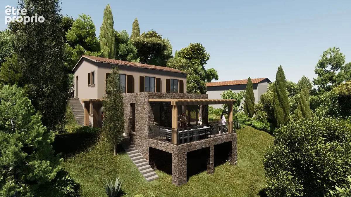 Projet de construction avec permis purgé pour une villa 4 chambres, piscine et garage à La Croix Valmer dans le quartier de Barb - photo 7