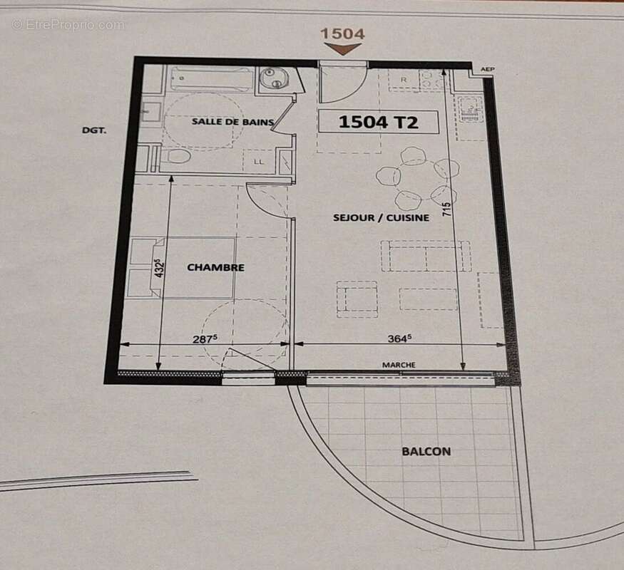 Appartement à BEAUSOLEIL