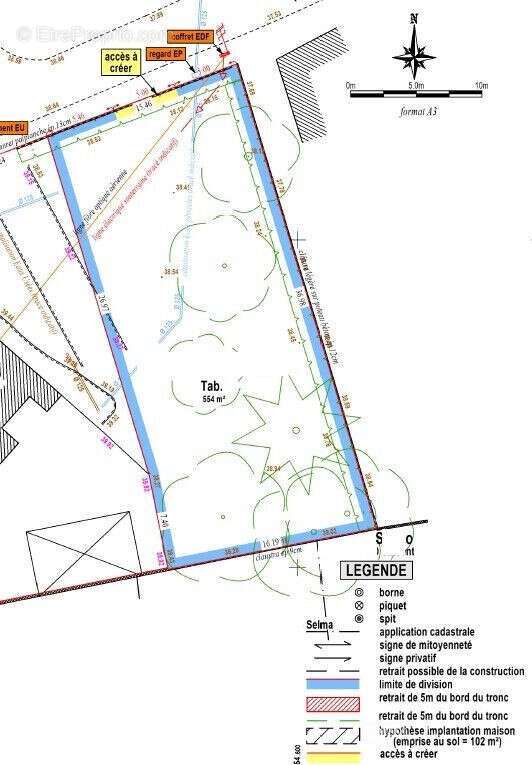 Terrain à LA CHAPELLE-SUR-ERDRE