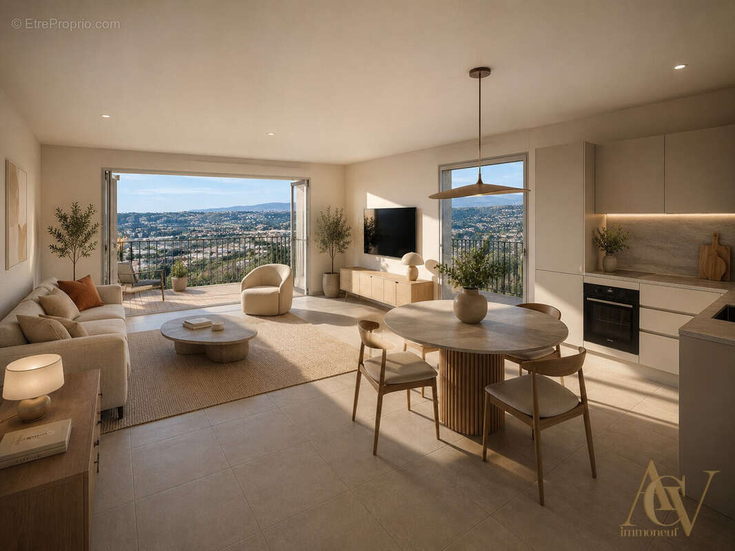 Superbe 3 Pièces dernier étage vue dégagée NICE 3 - Appartement à NICE