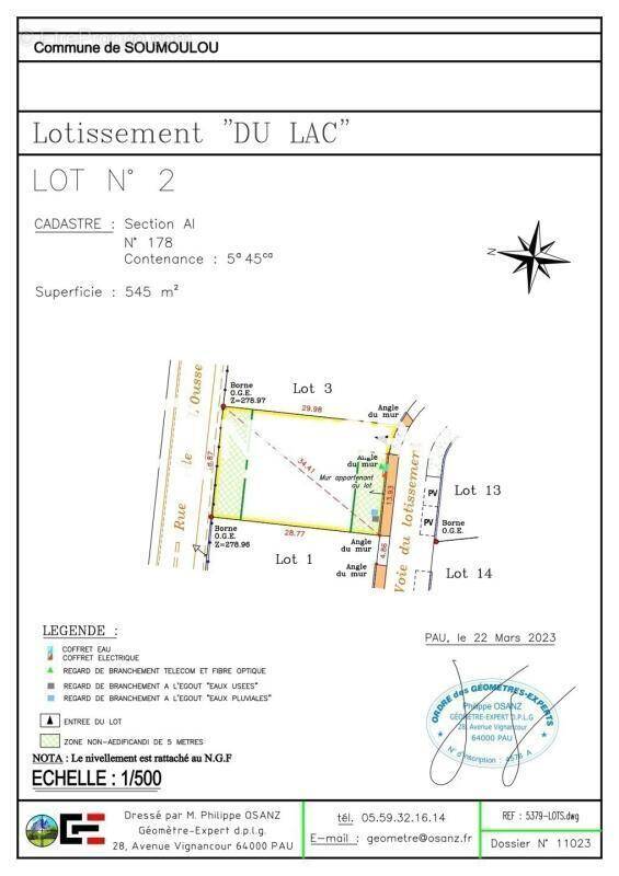 Terrain à SOUMOULOU