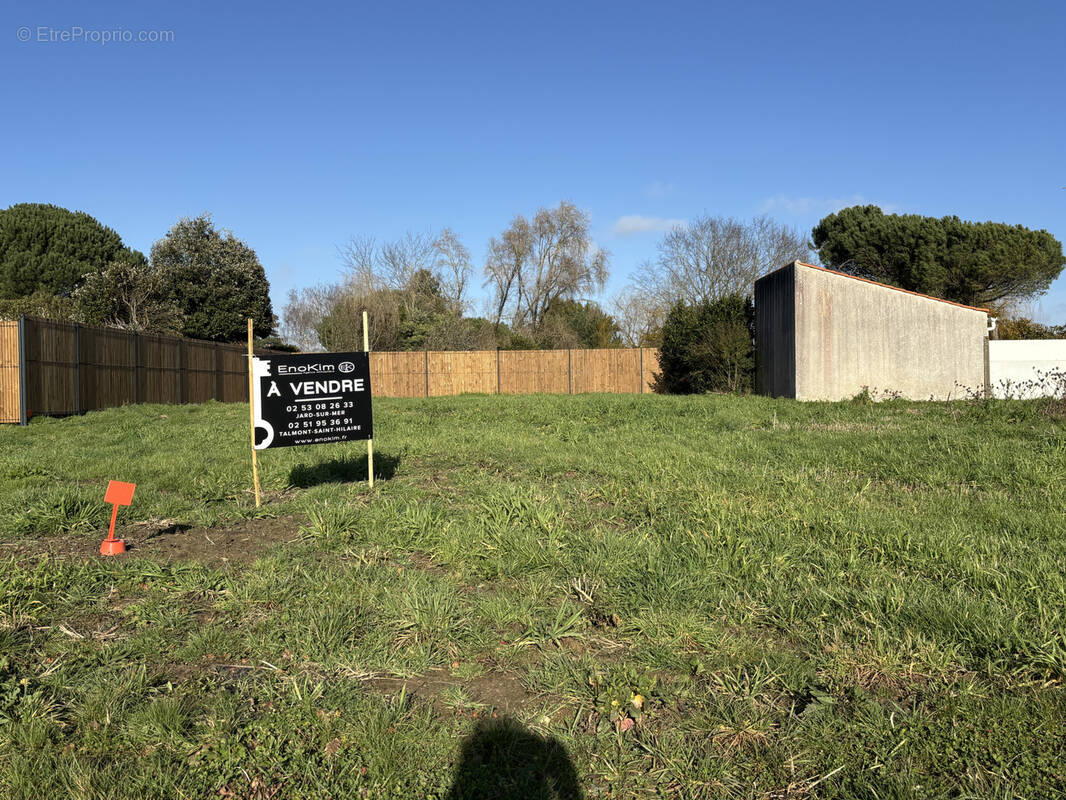 Terrain à TALMONT-SAINT-HILAIRE