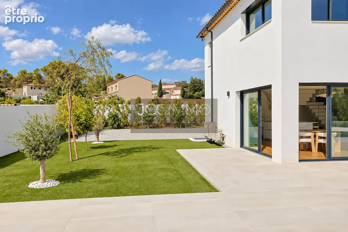 Villa contemporaine neuve   150 m2   terrain 1 200 m2   piscine   vendue entièrement meublée - photo 22