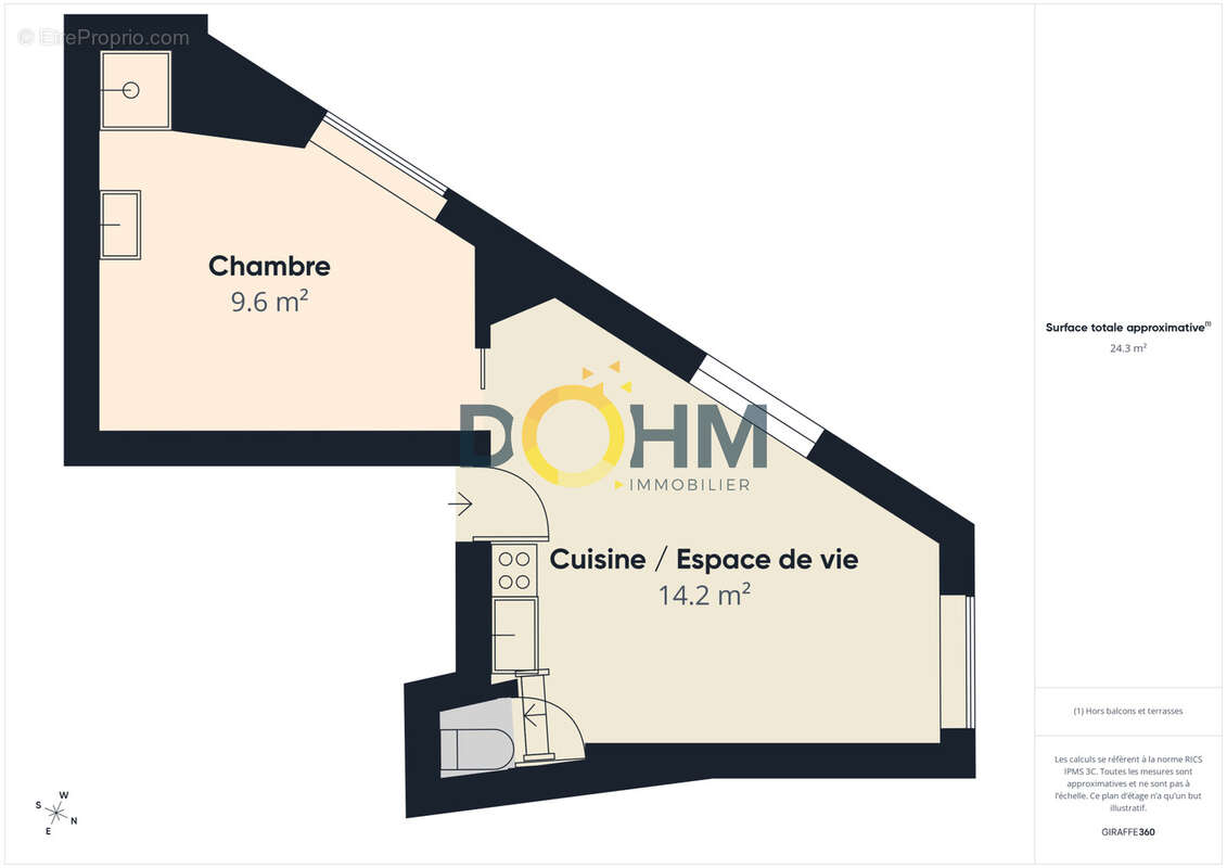 Appartement T2 - Rénové Le Puy-en-Velay - photo 12