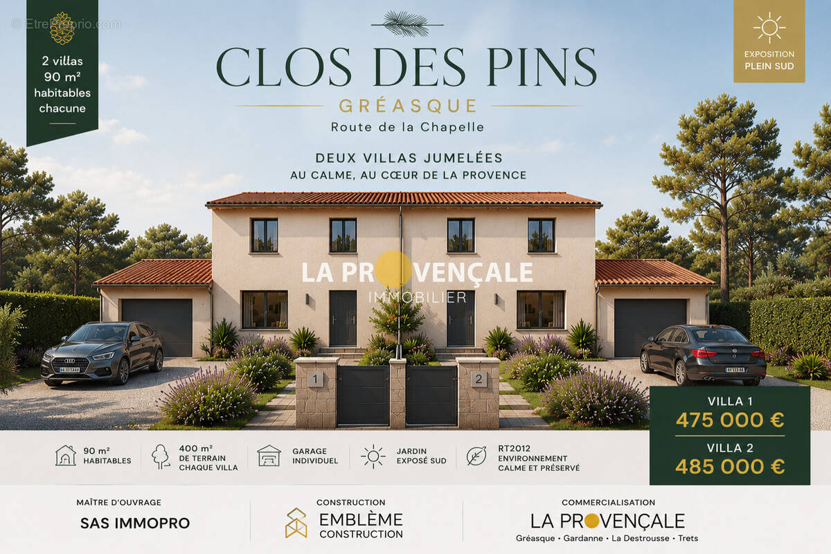 Maison à GREASQUE
