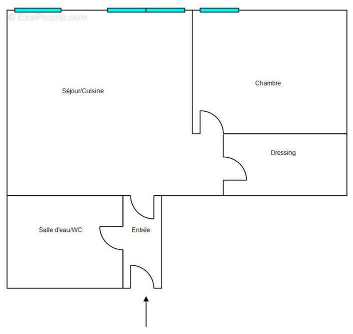 Appartement à PARIS-13E