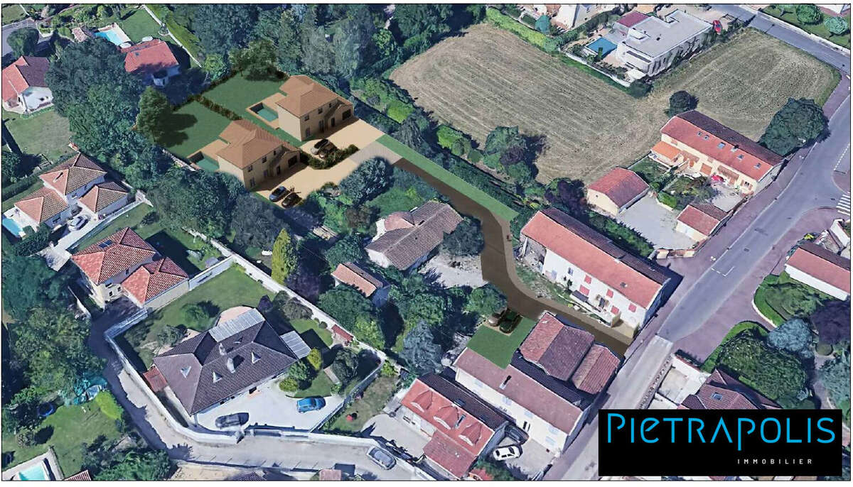 Terrain 821 m² à Genas  - photo 4