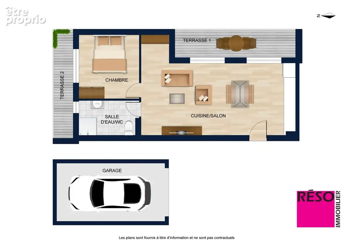 Appartement 2 pièces 50 m² à vendre à Annemasse (74100) - photo 2