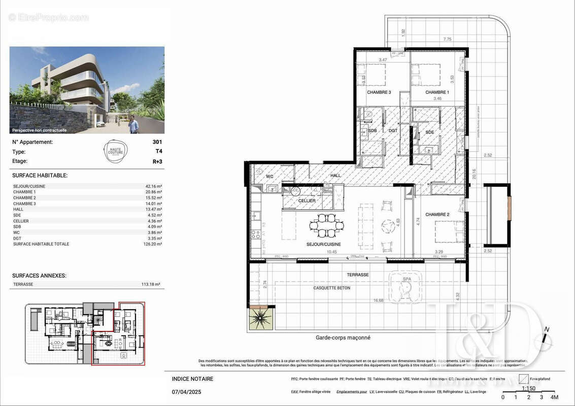 Appartement à BAILLARGUES