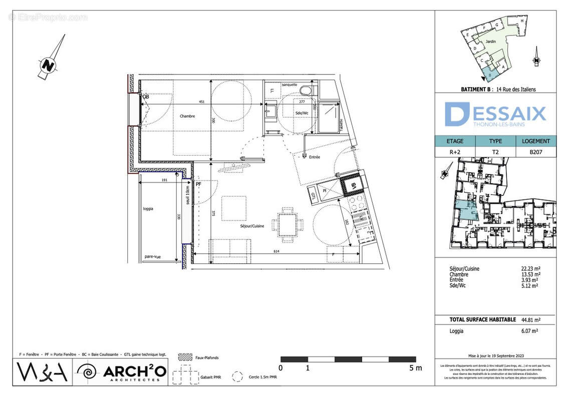Appartement à THONON-LES-BAINS