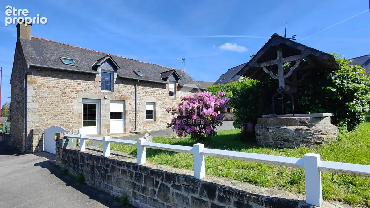 Maison pierres Maen Roch 6 pièce(s) 121.5 m2, 5ch, 2 RDC, terrain 780m², 2 garages - photo 2