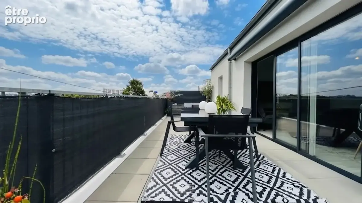 Dpt Finistère (29), à vendre QUIMPER Kerfeunteun appartement T3 situé au dernier étage de 59 m² habitable - Terrasse - Parking p - photo 13