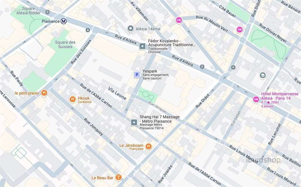 Commerce à PARIS-14E