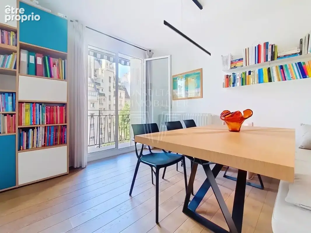 Passy/raynouard - duplex dernier étage balcon sud/ouest - photo 9