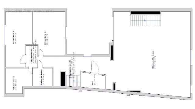 Appartement à PARIS-1E