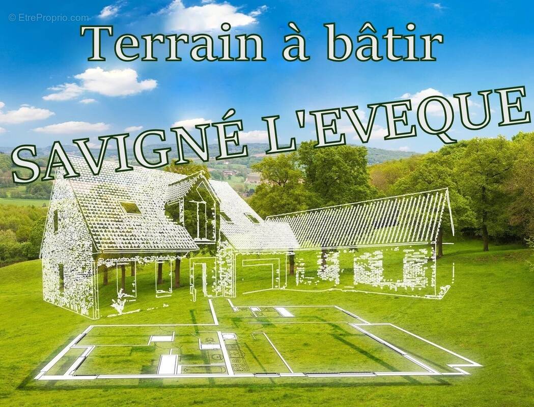 Terrain à SAVIGNE-L'EVEQUE