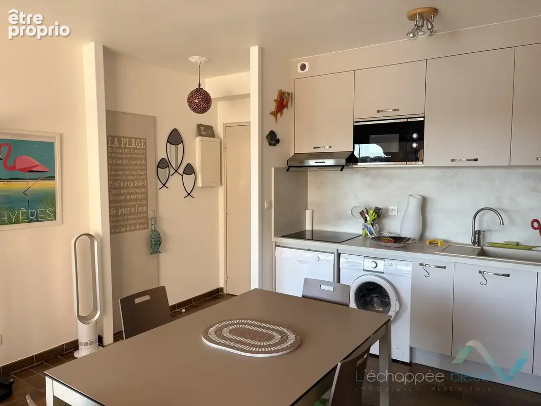 Vente t2 hyeres terrasse parking hyeres port vue mer - photo 7