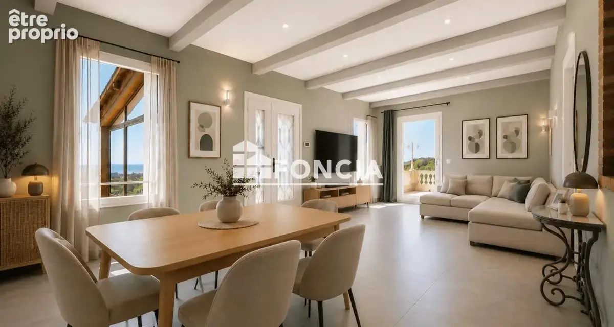 Nice St Pancrace - Villa 152 m² vue mer panoramique, 2 logements indépendants, piscine, DPE B - photo 6