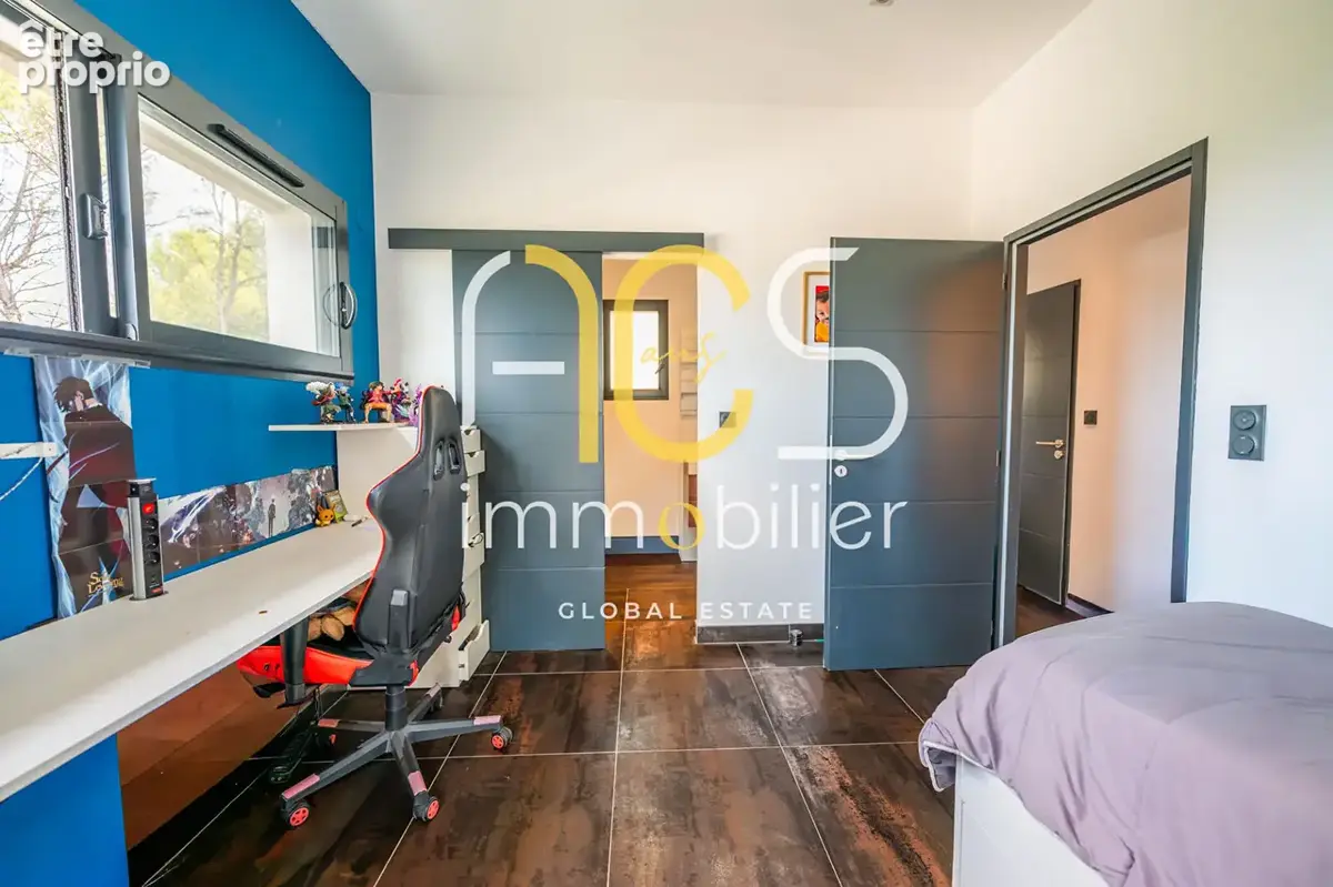 Achat Vente Villa Type 5 185m² Extérieur Jardin Piscine Garage - photo 20