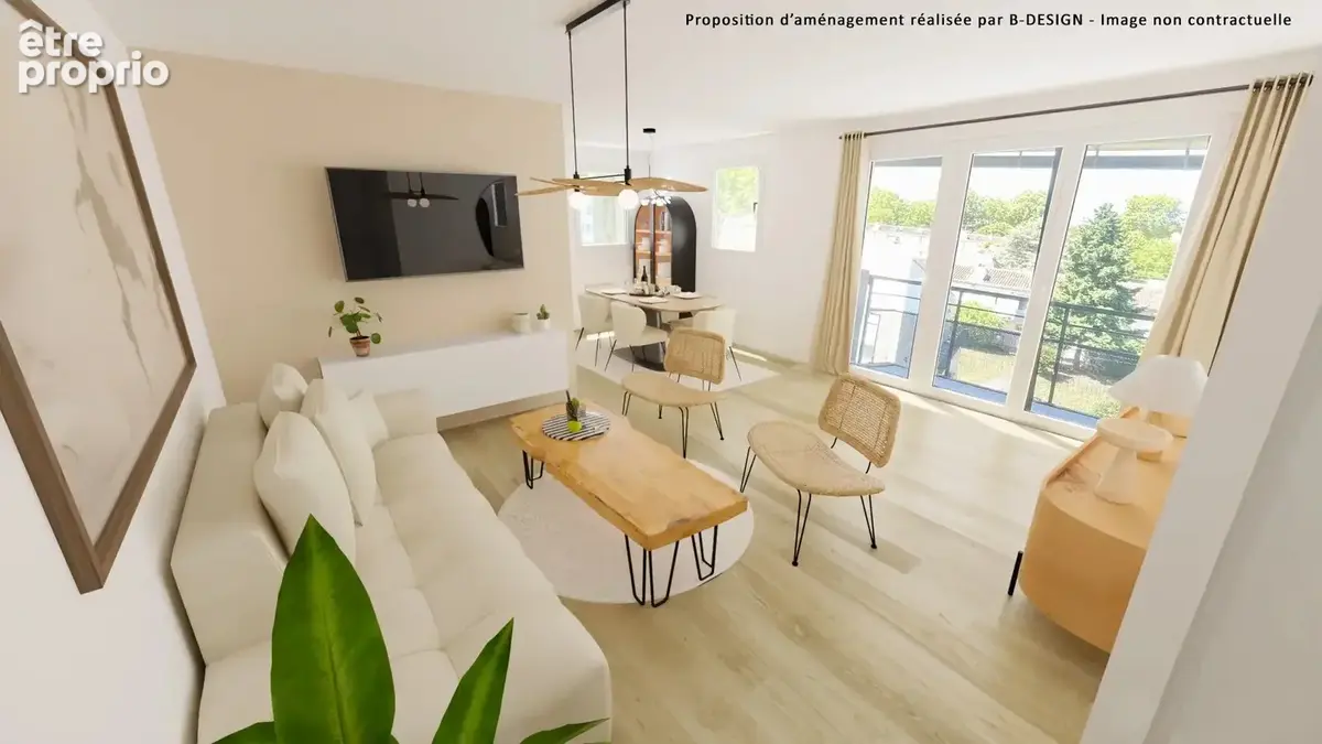 Appartement T3 - 68m² - 31500 TOULOUSE - photo 3