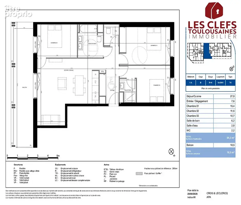 Magnifique appartement Toulouse 4 pièces 84 m² nouveau "Quartier Matabiau" - photo 6