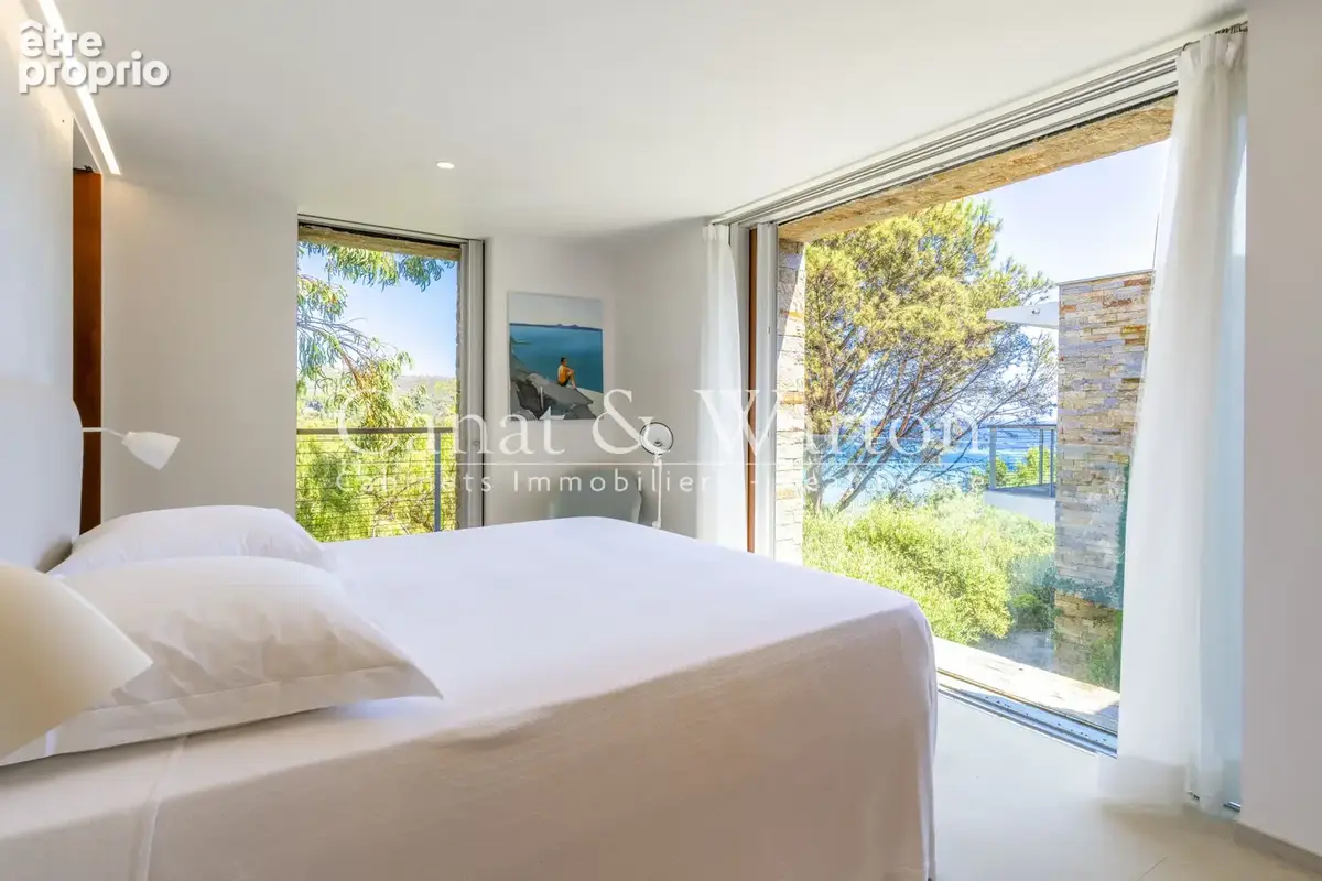 À gigaro: à quelques pas de la plage, villa contemporaine avec vue mer & piscine - photo 8