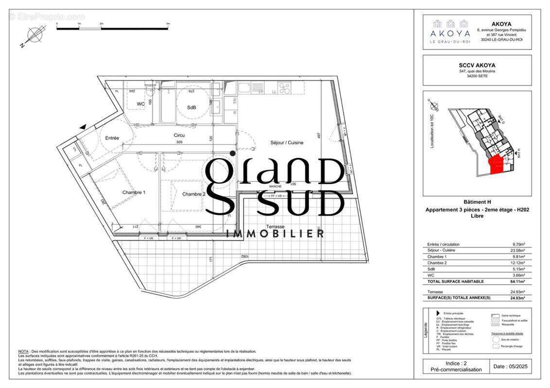 Appartement à LE GRAU-DU-ROI