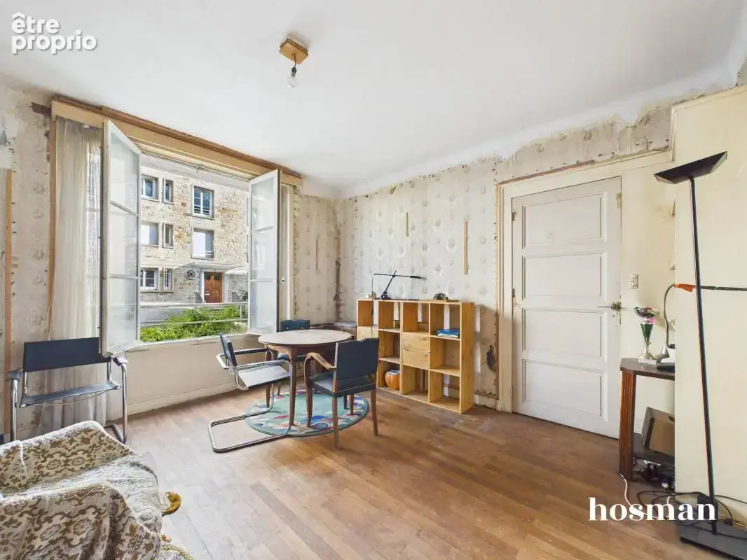 Appartement traversant 3 pièces de 70 m² à rénover - Rue d'Angoumois, Nantes - photo 2
